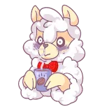 lama @stickerzgram whatsapp stickers