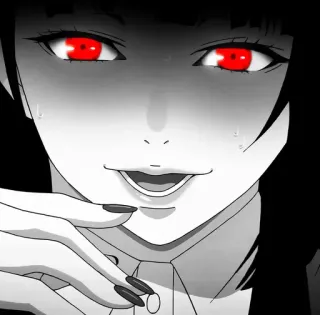♥️ Yumeko Jabami Kakegurui Anime, Manga, Gioco d'azzardo, Yumeko Jabami, Kakegurui telegram sticker