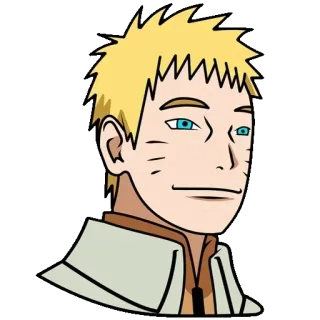 ⚡️ Naruto Uzumaki Naruto anime, manga, ninja, naruto, uzumaki whatsapp sticker