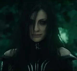 😏 Hela Thor: Ragnarok Hela, Marvel, vilão, Cate Blanchett, Thor, super-herói telegram sticker