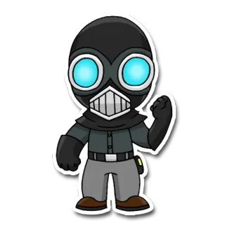 🦹‍♀️ sticker, cartoon, figure, character whatsapp sticker