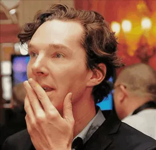 💎 Benedict Cumberbatch actor, celebrity, portrait, man telegram sticker