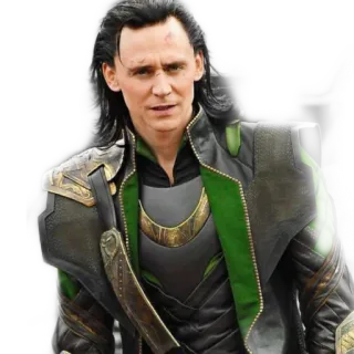 😶 Loki Loki, Tom Hiddleston, Marvel, pahlawan super, penjahat, karakter telegram sticker
