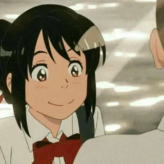 💫 Anime, Cô gái, Đồng phục học sinh, Dễ thương, Hoạt hình telegram sticker