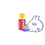 👎 Hase, Daumen Runter, Wütend, Cartoon, Daumen Runter telegram sticker