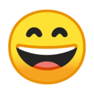 😄 emoji, happy, smile, face telegram sticker