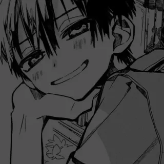 🖤 Amane Yugi Toilet-bound Hanako-kun Anime, Manga, Personnage, Toilet-bound Hanako-kun, Amane Yugi whatsapp sticker