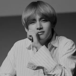 ✖️ V kpop, bts, v, coreano, cantor, ídolo whatsapp sticker
