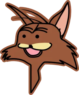 🐱 การ์ตูน, สัตว์, สุนัขจิ้งจอก, ตลก, การ์ตูน telegram sticker
