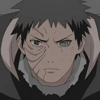 🕷 Obito Uchiha Naruto anime, manga, uchiha, sharingan, ninja telegram sticker