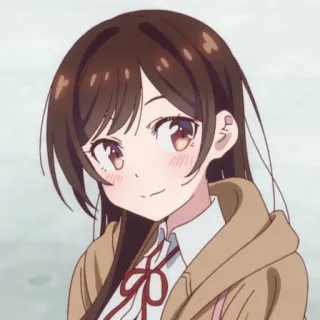🍓 Chizuru Ichinose Rent-A-Girlfriend Anime, Garota, Sorriso, Fofo, Rent-a-Girlfriend, Chizuru Ichinose telegram sticker