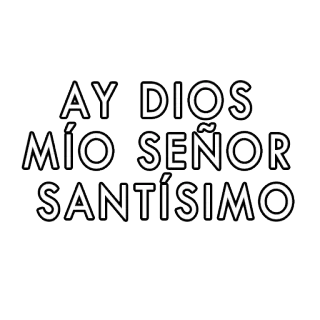 😍 AY DIOS MIO SEÑOR SANTÍSIMO испанский, выражение, бог, господь telegram sticker