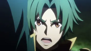 🤔 Anime, Zielone włosy, Zły, Krzyczy, Postać telegram sticker