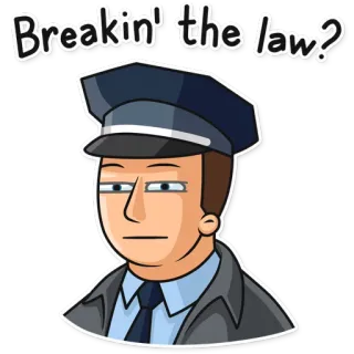 Meme Police telegram stickers