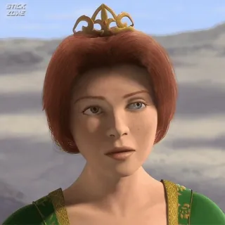 🫑 Princess Fiona Shrek princesse, dessin animé, film, animé, Disney telegram sticker