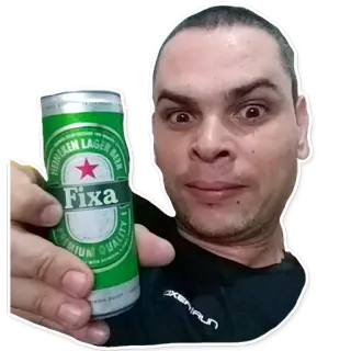 🍺 FIXA beer, drink, alcohol, man telegram sticker