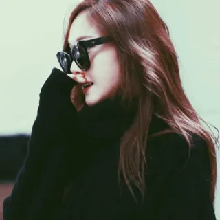 🗽 kobieta, okulary przeciwsłoneczne, moda, portret, osoba, styl whatsapp sticker