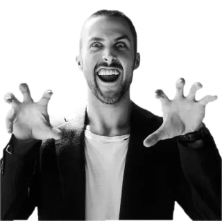 👹 đàn ông, đáng sợ, chân dung, người, khuôn mặt, biểu cảm telegram sticker