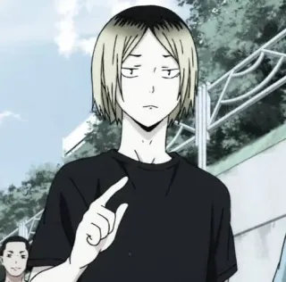 🧼 Kenma Kozume Haikyuu Anime, Haikyuu, Kenma, Kozume telegram sticker