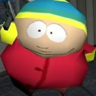 🌠 Eric Cartman South Park Eric Cartman, South Park, Cartone animato, Pistola, Personaggio, Commedia telegram sticker