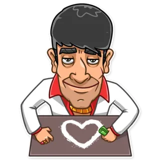 😍 наркотики, сердце, кокаин, незаконный telegram sticker