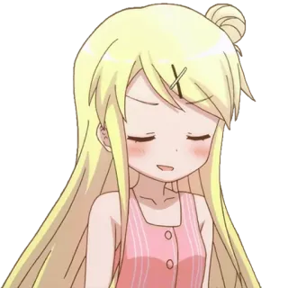😏 Anime, Gadis, Lucu, Chibi, Kartun telegram sticker