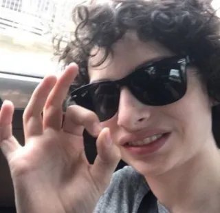 👌 personne, lunettes de soleil, geste de la main whatsapp sticker