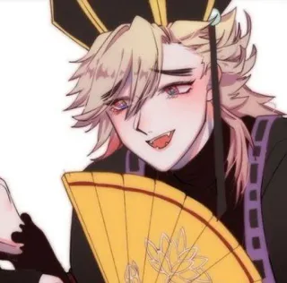 🎐 Anime, Fan, Charakter, Zeichnung, Cartoon telegram sticker