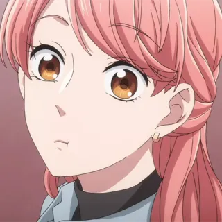 🎀 Anime, Mulher, Personagem, Retrato, Ilustração telegram sticker