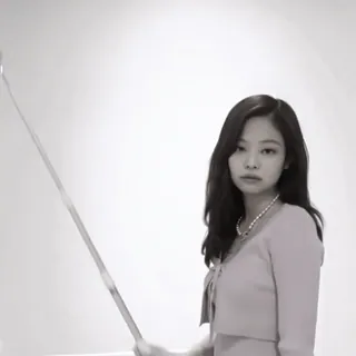 🍼 Jennie Kim Jennie, K-Pop, 韩国流行音乐, 歌手, Blackpink telegram sticker