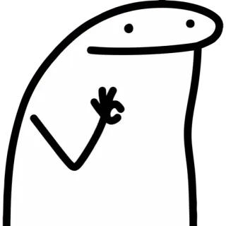 😀 스티커, 캐릭터, 제스처 telegram sticker