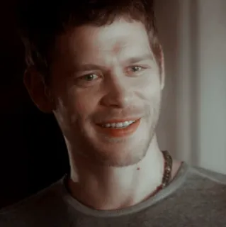 🥐 Klaus Mikaelson The Vampire Diaries Klaus Mikaelson, The Vampire Diaries, acteur, portrait, homme telegram sticker
