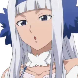 😮 Mirajane Strauss Fairy Tail Anime, Fairy Tail, Mirajane Strauss, Charakter, Frau telegram sticker