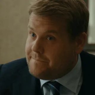 〰 James Corden актер, комик, ведущий, Джеймс Корден, знаменитость, человек whatsapp sticker