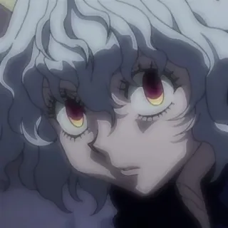 🧊 Neferpitou Hunter x Hunter anime, hunter x hunter, ant, cat, villain telegram sticker