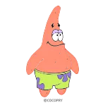 😴 Patrick Star SpongeBob SquarePants Patrick Star, Spongebob, cartoon, Nickelodeon, personage, sticker whatsapp sticker