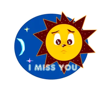 Солнышко Лати whatsapp stickers
