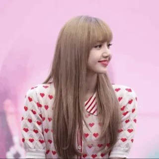 🍣 Lisa Lisa, Blackpink, K-Pop, Idol, Sängerin, Promi, Porträt whatsapp sticker