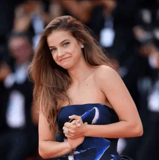 🌩 femme, mannequin, célébrité, mode, portrait whatsapp sticker