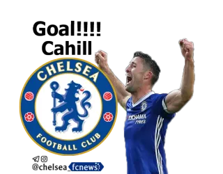 ⚽ Chelsea Football Club futebol, futebol, esportes, Chelsea FC, jogador de futebol telegram sticker