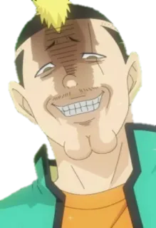 😈 Аниме, Манга, Персонаж, Смешные, Лицо, Выражение telegram sticker