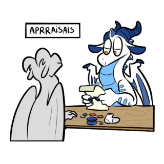 📰 APPRAISALS 龙, 评估, 商业, 金融 telegram sticker