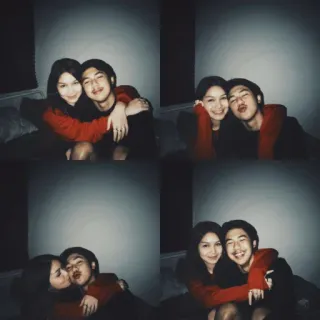 🥀 couple, câlin, affection, amour, relation, romance telegram sticker