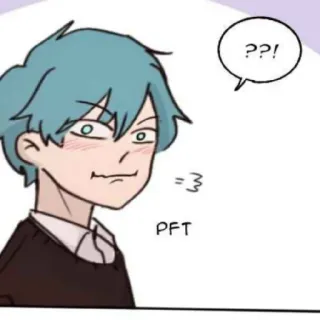 😄 ??!
=3
PFT Dessin animé, Animé, Réaction, Expression, Drôle whatsapp sticker