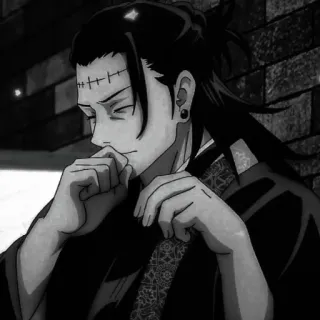 🚬 Suguru Geto Jujutsu Kaisen Anime, Manga, Jujutsu Kaisen, Suguru Geto, Sorcellerie, Malédiction telegram sticker