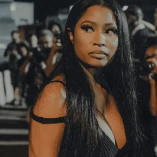 ✖️ Nicki Minaj Nicki Minaj, Rapper, Cantante, Celebrity, Artista, Donna telegram sticker