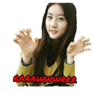 🐯 RAAAAWWWRRR brüllen, monster, mädchen, süß, halloween, lustig whatsapp sticker