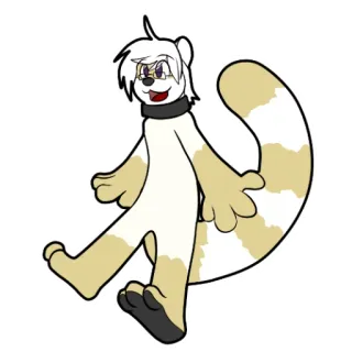 😸 Furry, Hewan, Antropomorfik, Kartun, Karakter, Lucu telegram sticker
