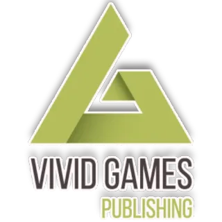 🎮 VIVID GAMES PUBLISHING game, publishing, vivid, games, logo telegram sticker