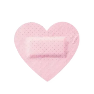 🥛 coeur, pansement, rose, mignon, médical, plaie, aide whatsapp sticker